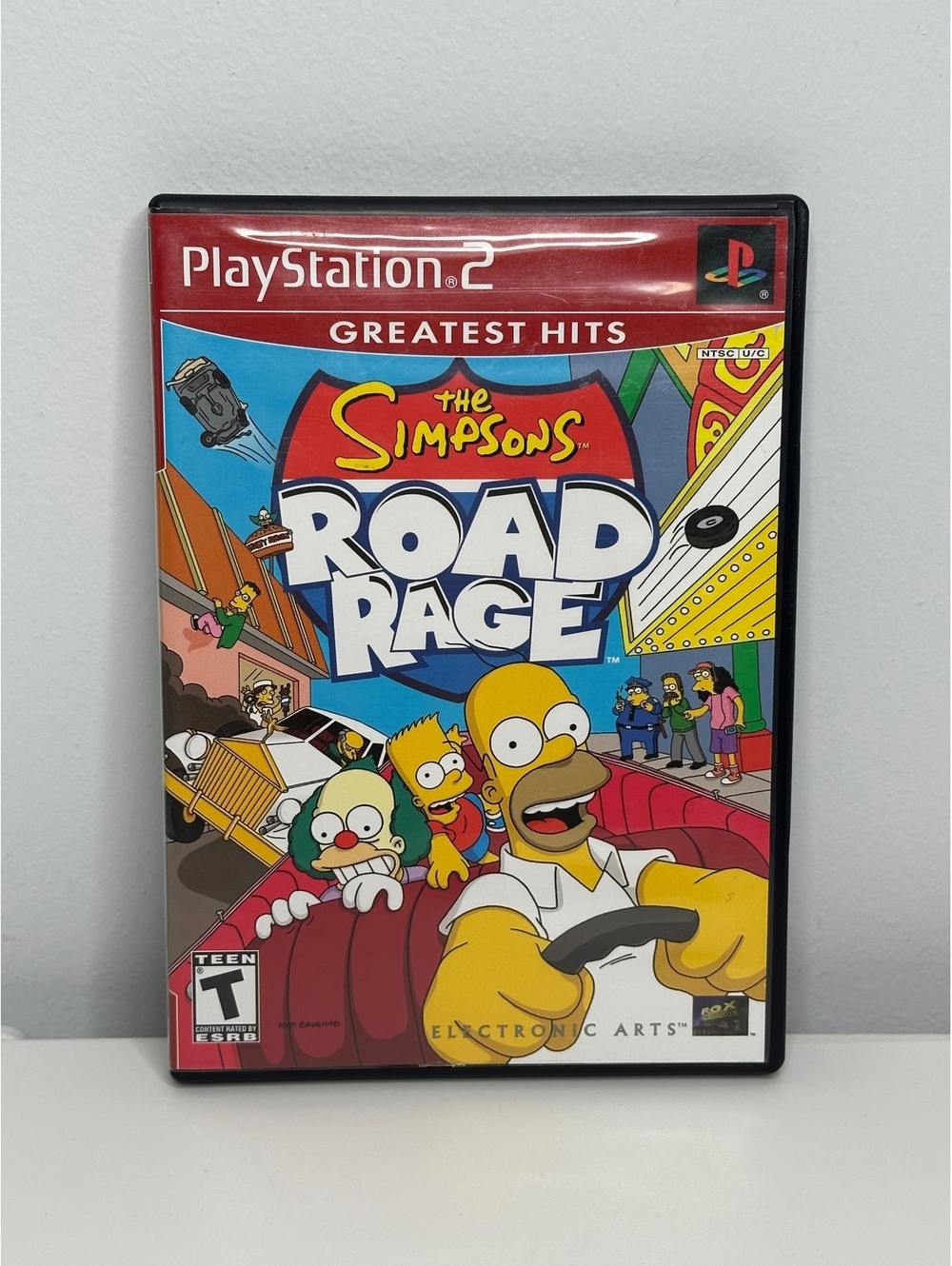 The Simpsons Road Rage PS2 Greatest Hits PlayStation 2 CIB Complete